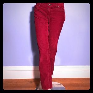 J.Crew corduroy jeans, 2S